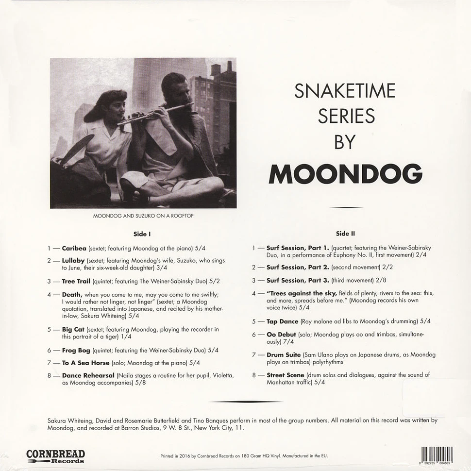 Moondog - Snaketime Series