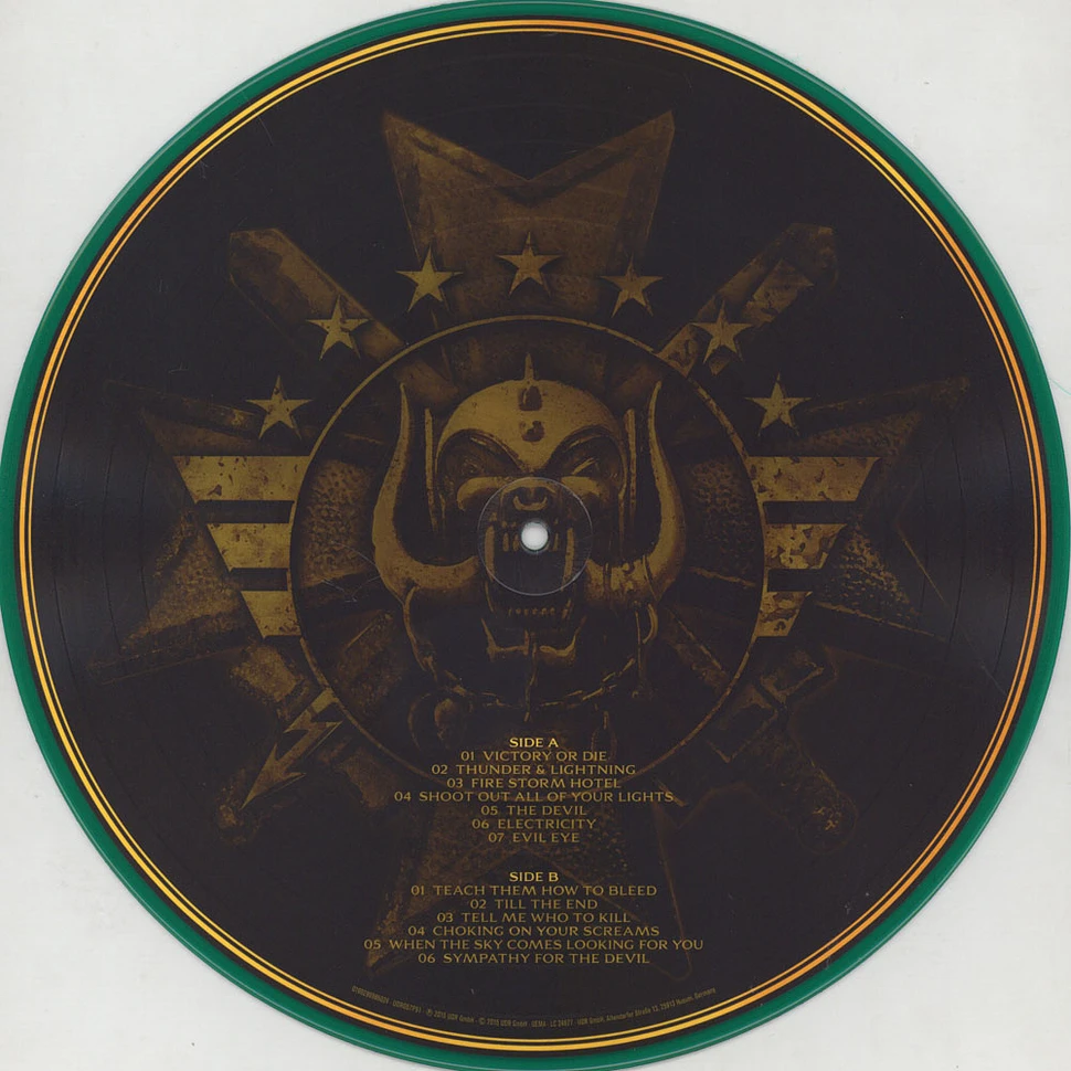 Motörhead - Bad Magic Green Picture Disc Edition