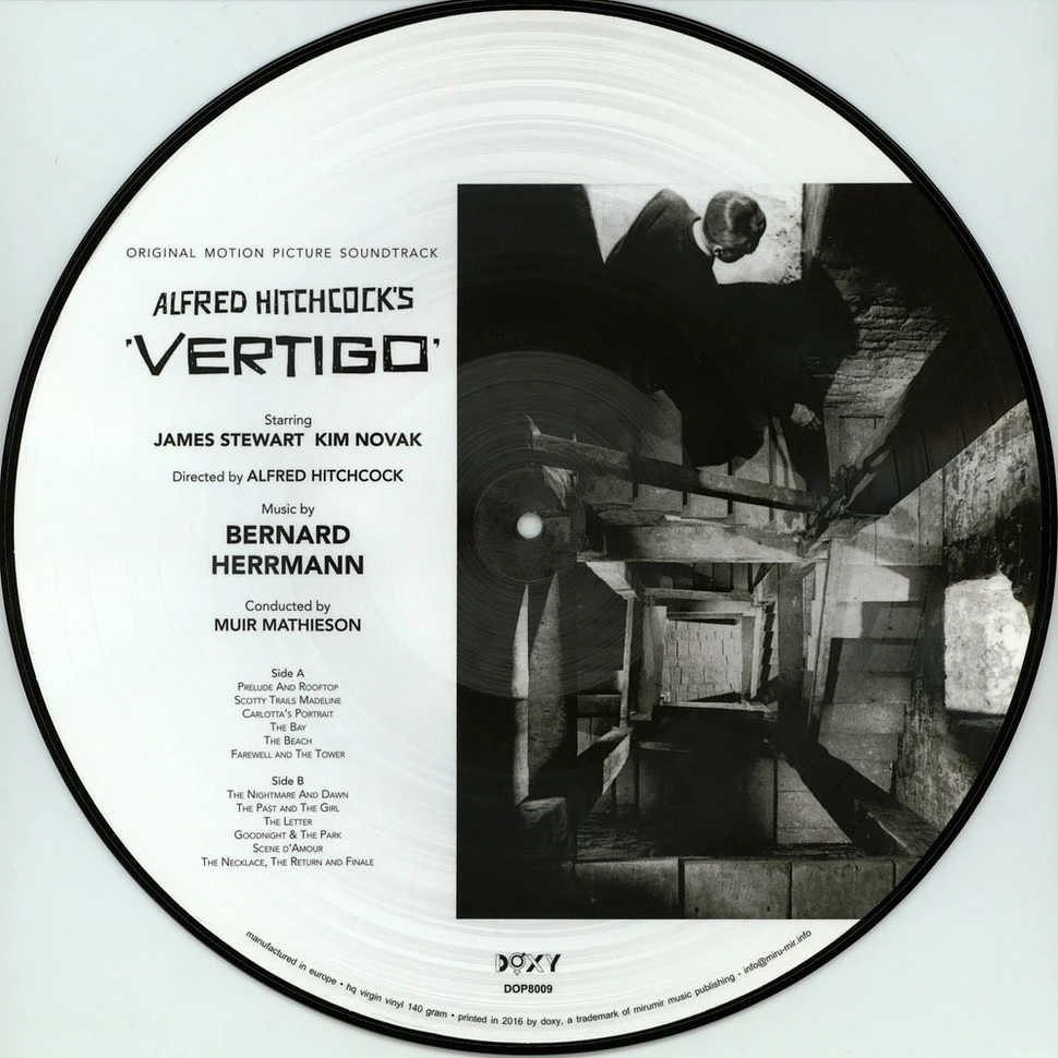Bernard Herrmann - OST Vertigo Picture Disc Edition