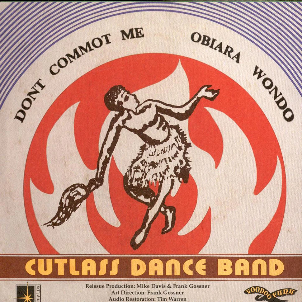The Cutlass Dance Band - Obiara Wondo / Dont Commot Me