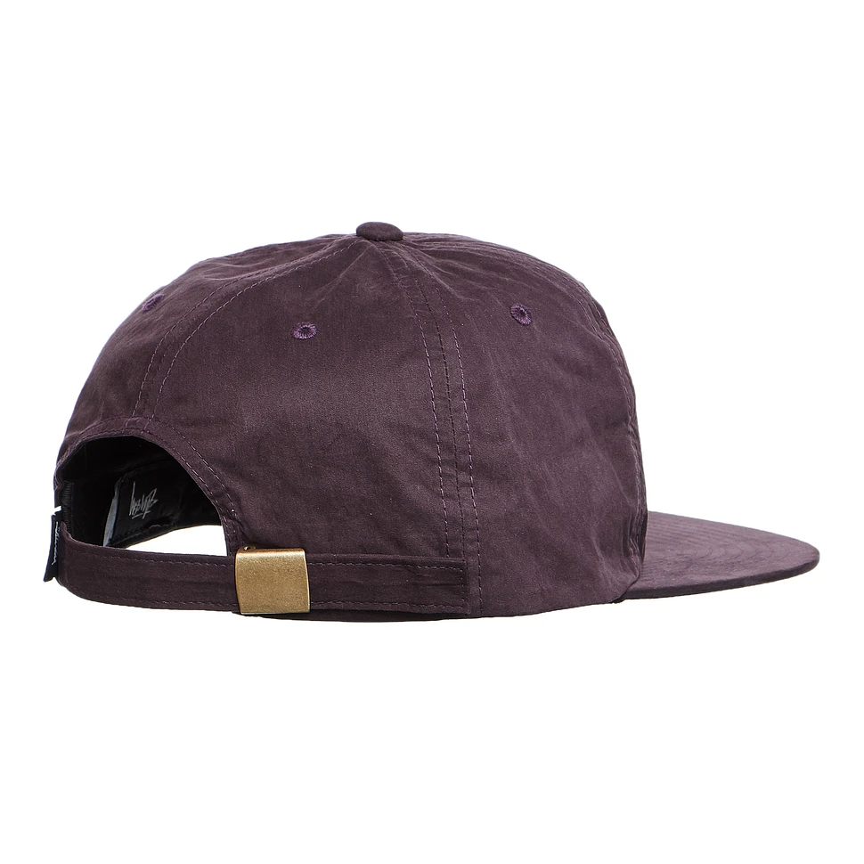 Stüssy - Wax Coated Canvas Strapback Cap