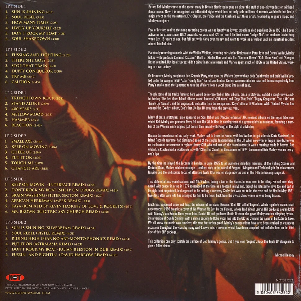 Bob Marley - Sun Is Shining Multicolored Vinyl Version