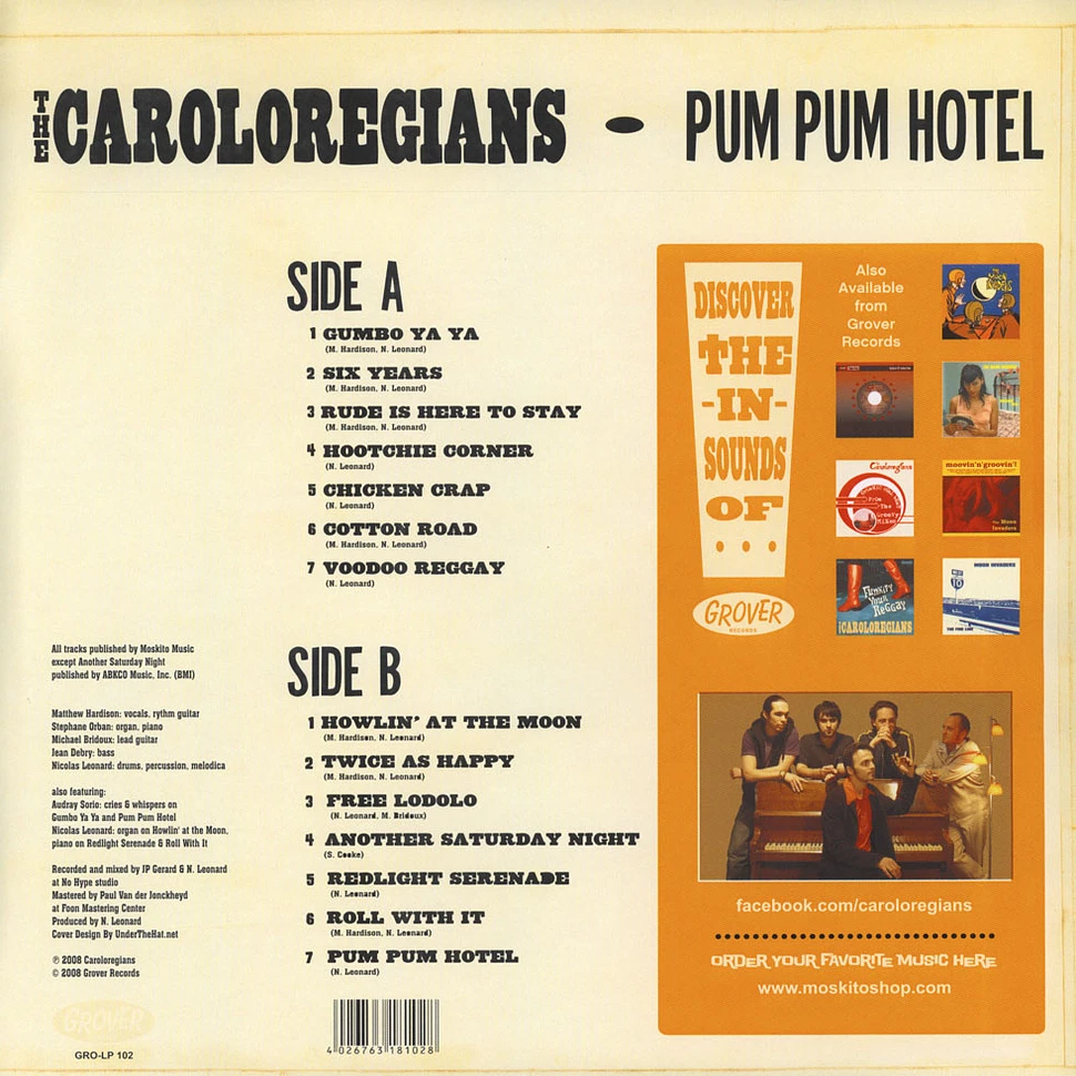 Caroloregians - Pum Pum Hotel