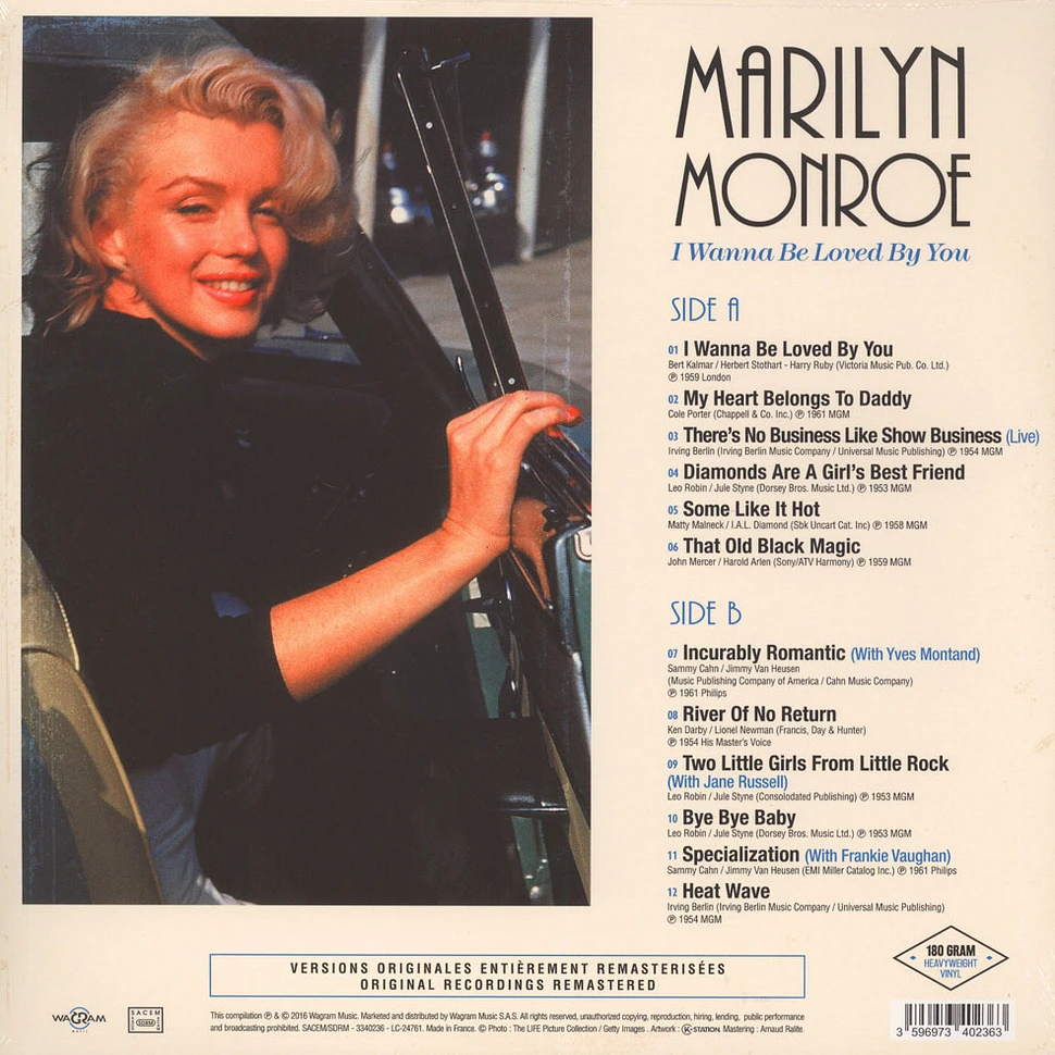 Marilyn Monroe - I Wanna Be Loved By You
