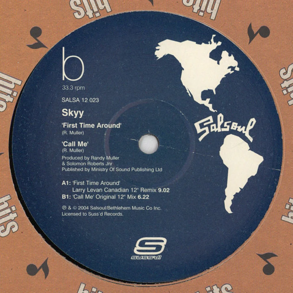 Skyy - First Time Around / Call Me