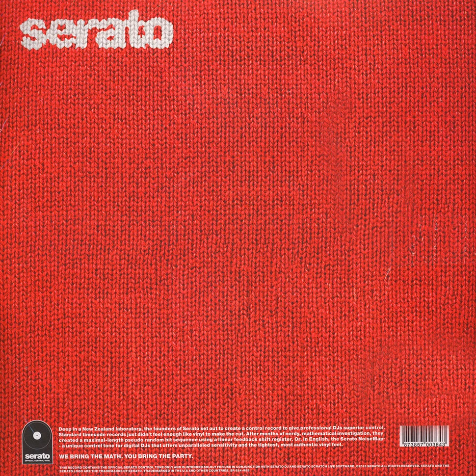 Serato - X-MAS-2016 Control Vinyl inkl. Slipmats