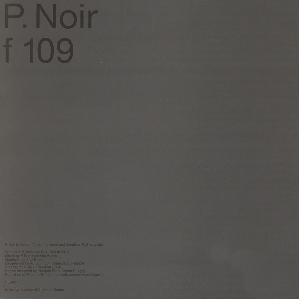 P.Noir - f 109