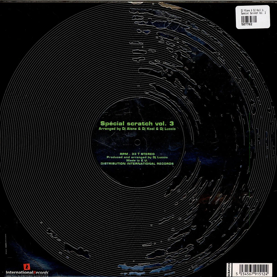 DJ Alone , DJ Koll & DJ Luccio - Special Scratch Vol. 3