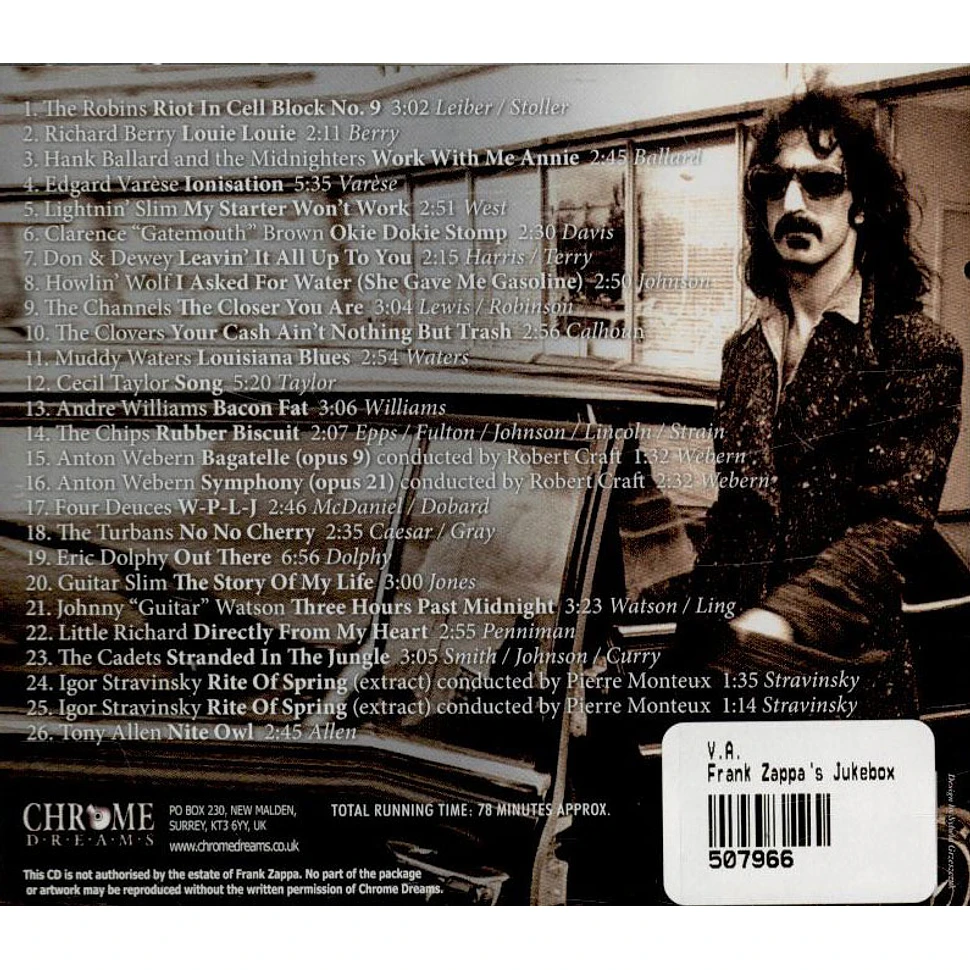 V.A. - Frank Zappa's Jukebox