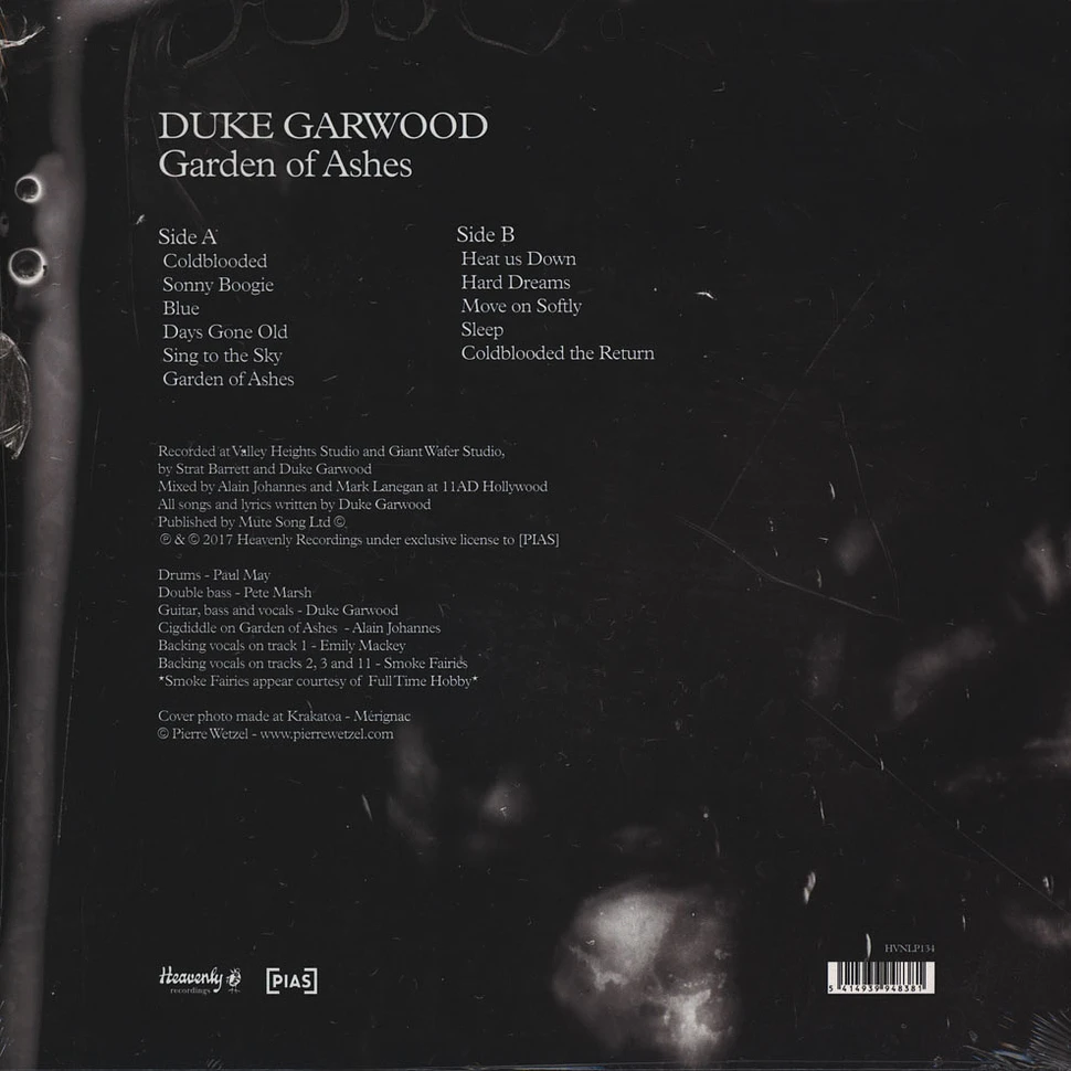 Duke Garwood - Garden Of Ashes