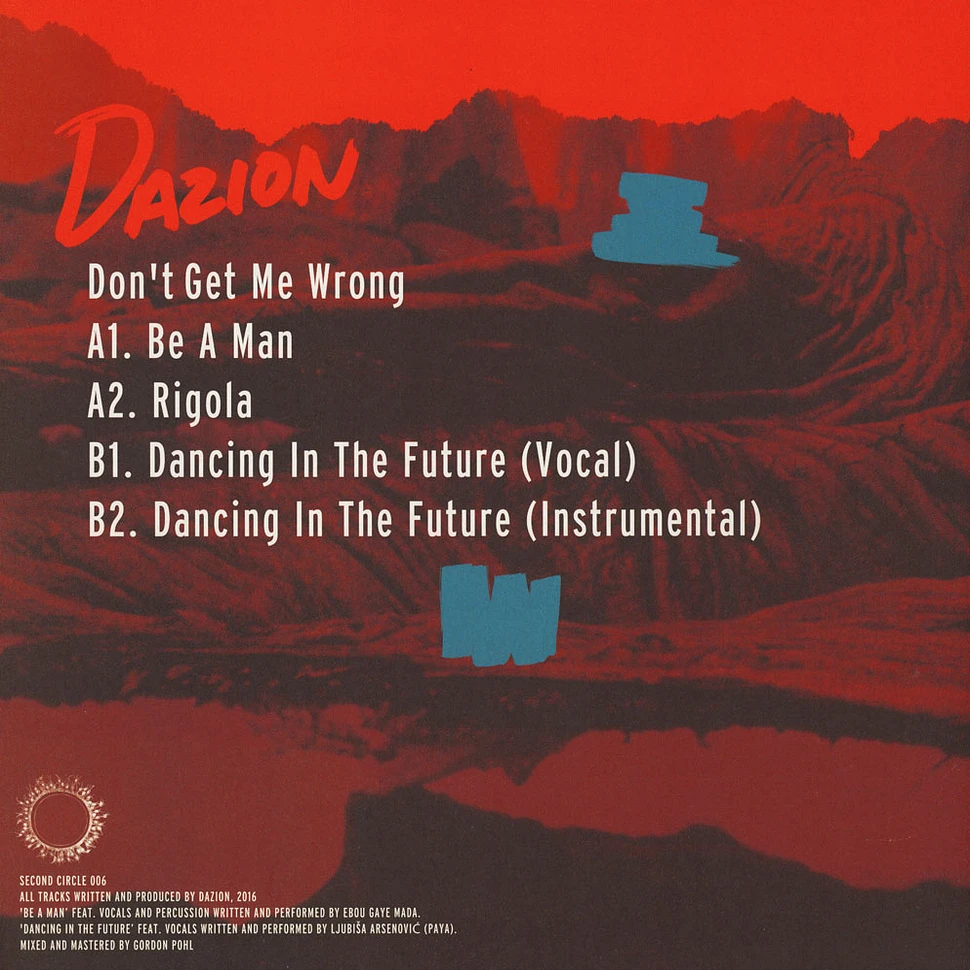 Dazion - Don’t Get Me Wrong EP