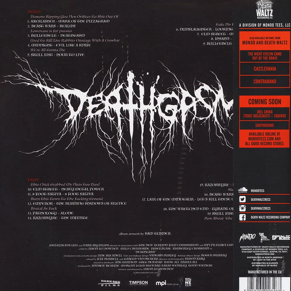 V.A. - OST Deathgasm Clored Vinyl Edition