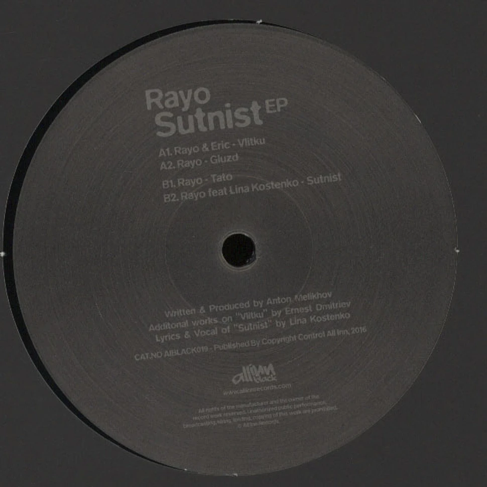 Rayo - Sutnist EP