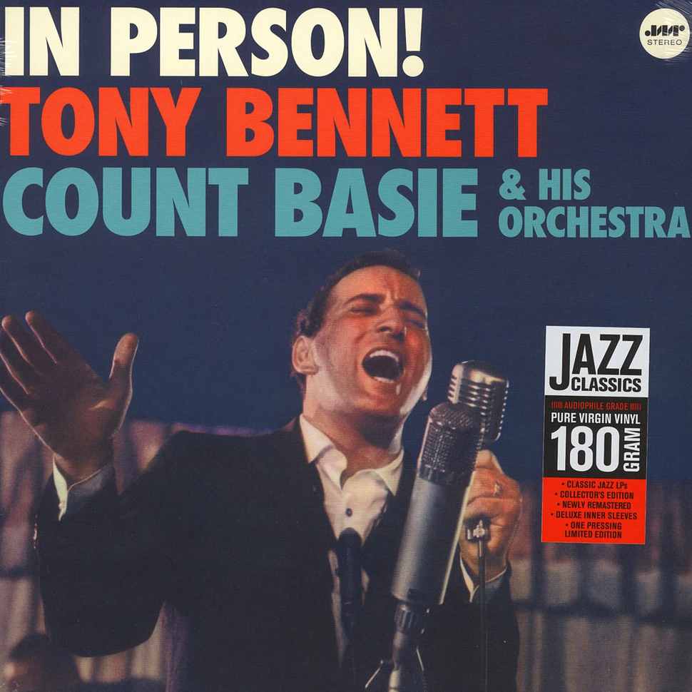 Tony Bennet with Count Basie And His Orchestra - In Person!