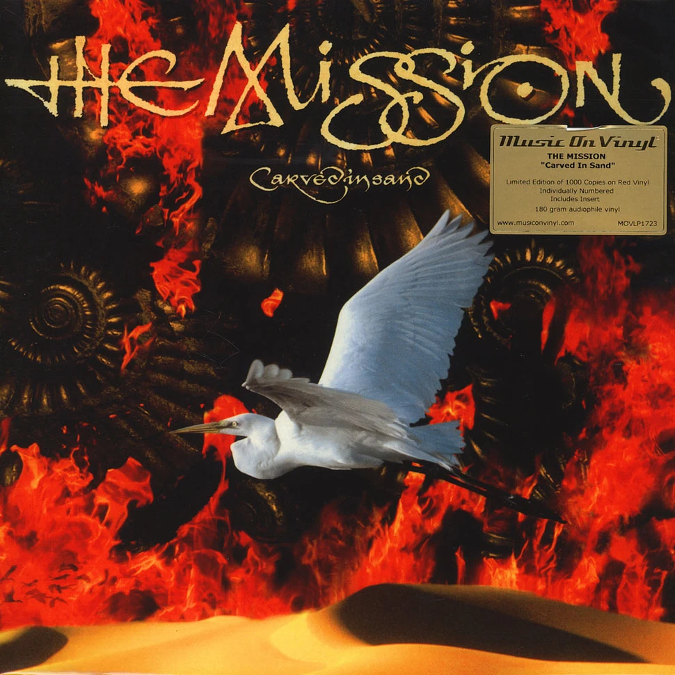 The Mission - Carved In Sand Red Vinyl Edition