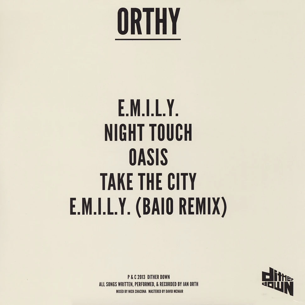 Orthy - E.M.I.L.Y.