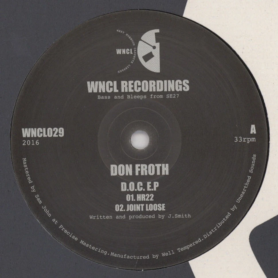 Don Froth - D.O.C. EP