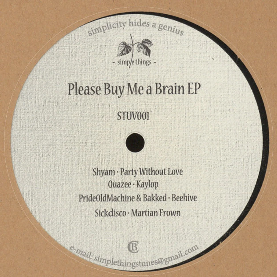 V.A. - Please Buy Me A Brain EP