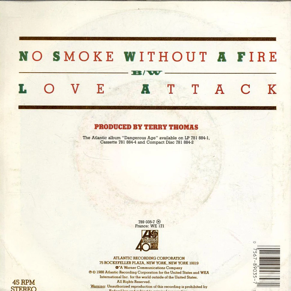Bad Company - No Smoke Without A Fire