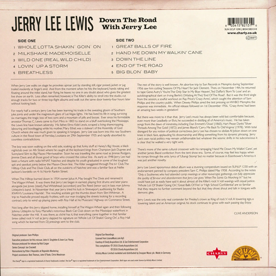 Jerry Lee Lewis - Down The Road With Jerry Lee