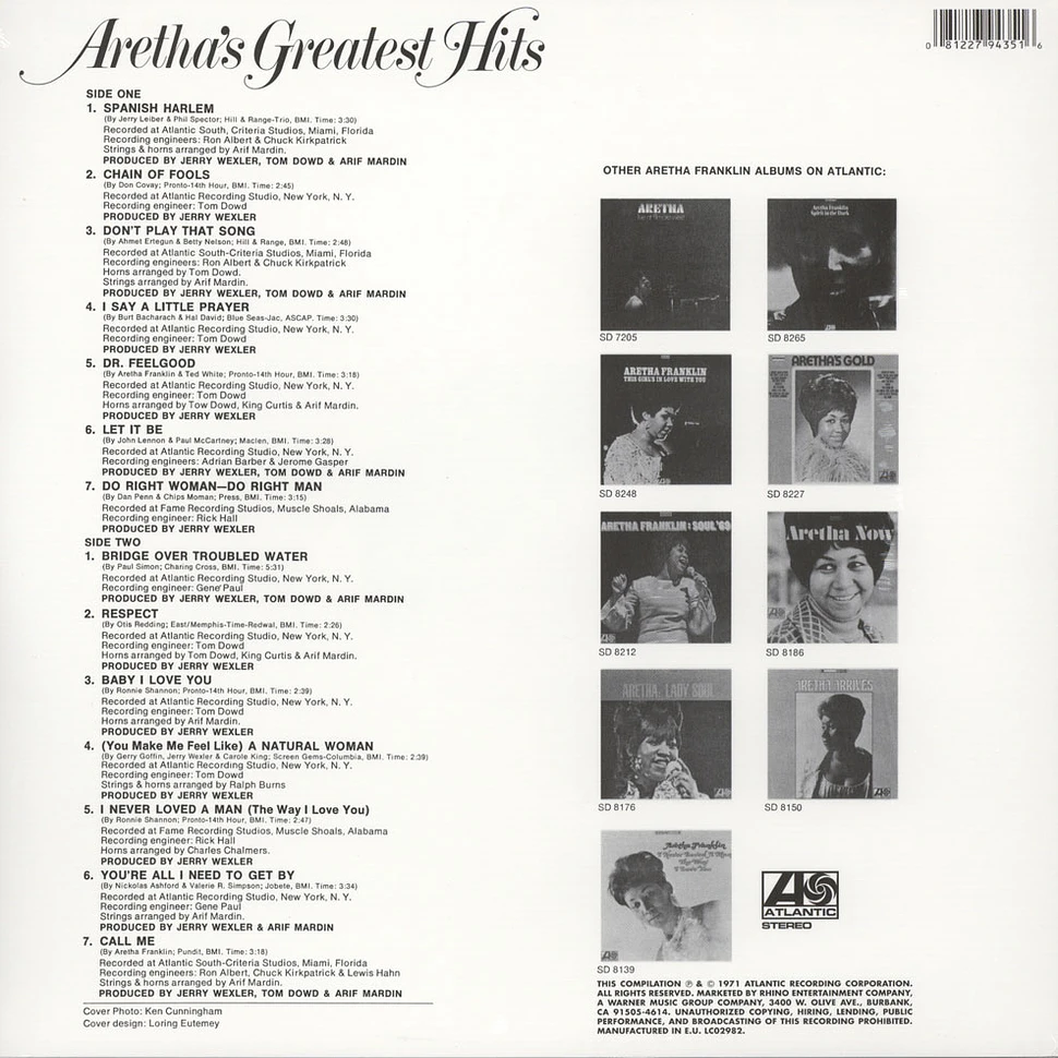 Aretha Franklin - Greatest Hits