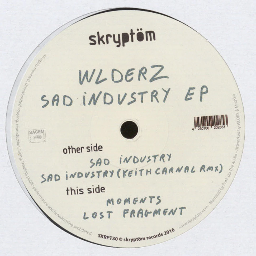Wlderz - Sad Industry EP