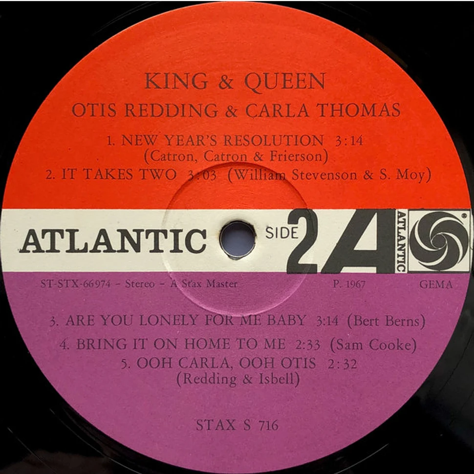Otis Redding & Carla Thomas - King & Queen