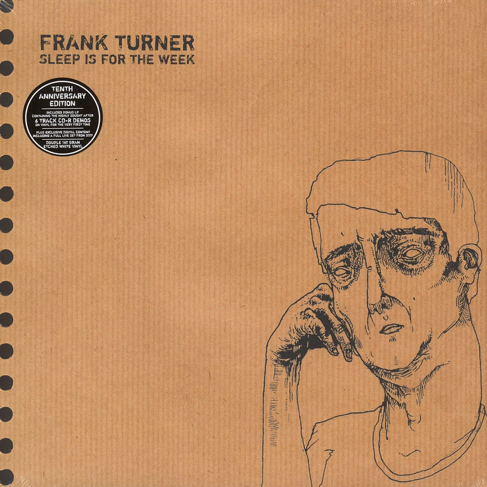 Frank Turner - Sleep Is For The Week 10th Anniversary Black Vinyl Edition