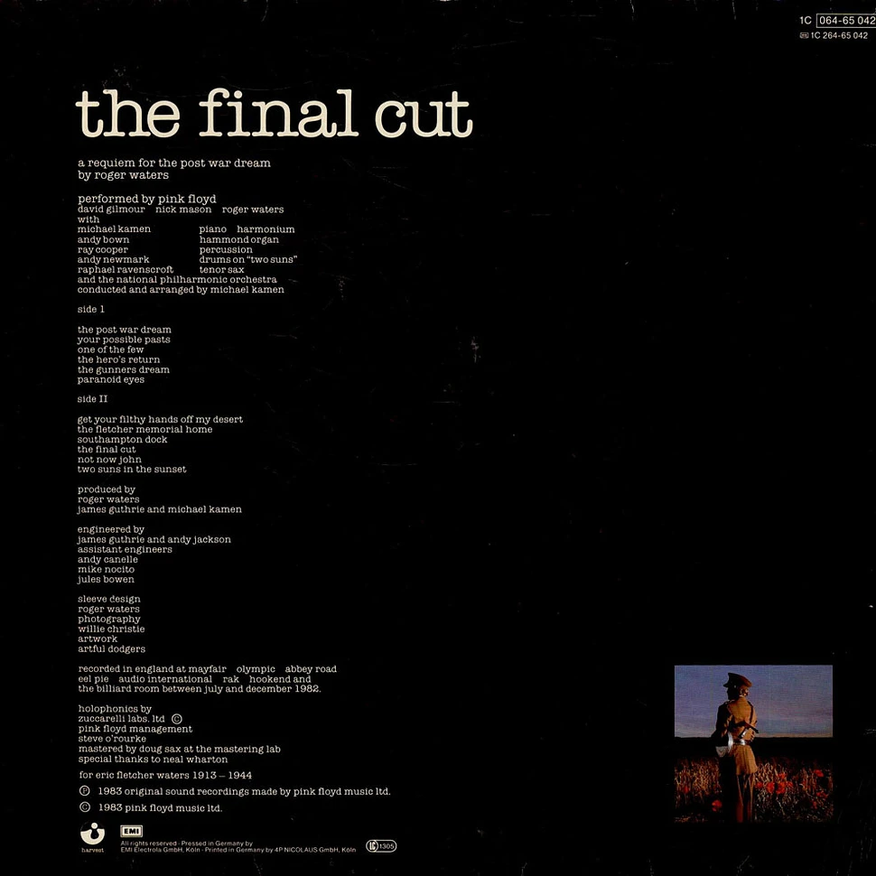 Pink Floyd - The Final Cut