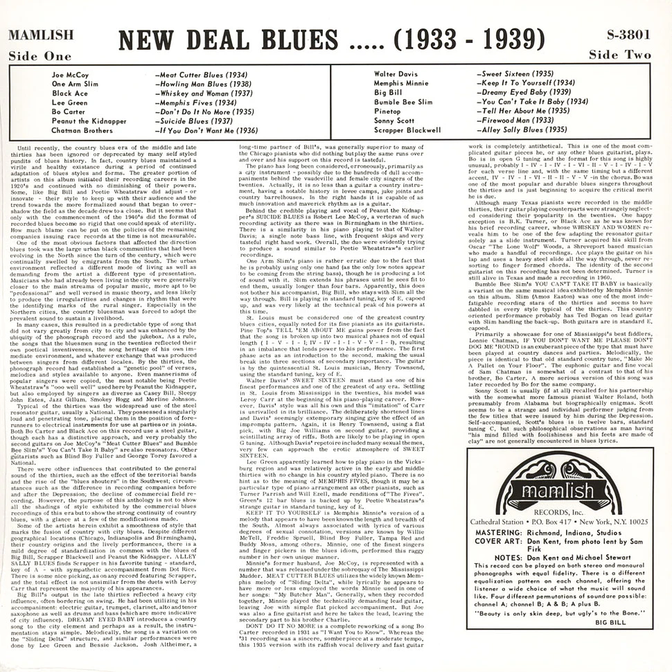 V.A. - New Deal Blues