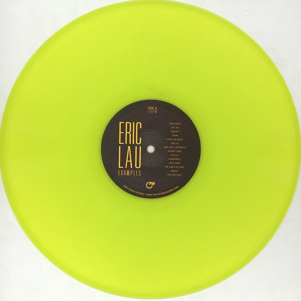 Eric Lau - Examples Yellow Vinyl Edition