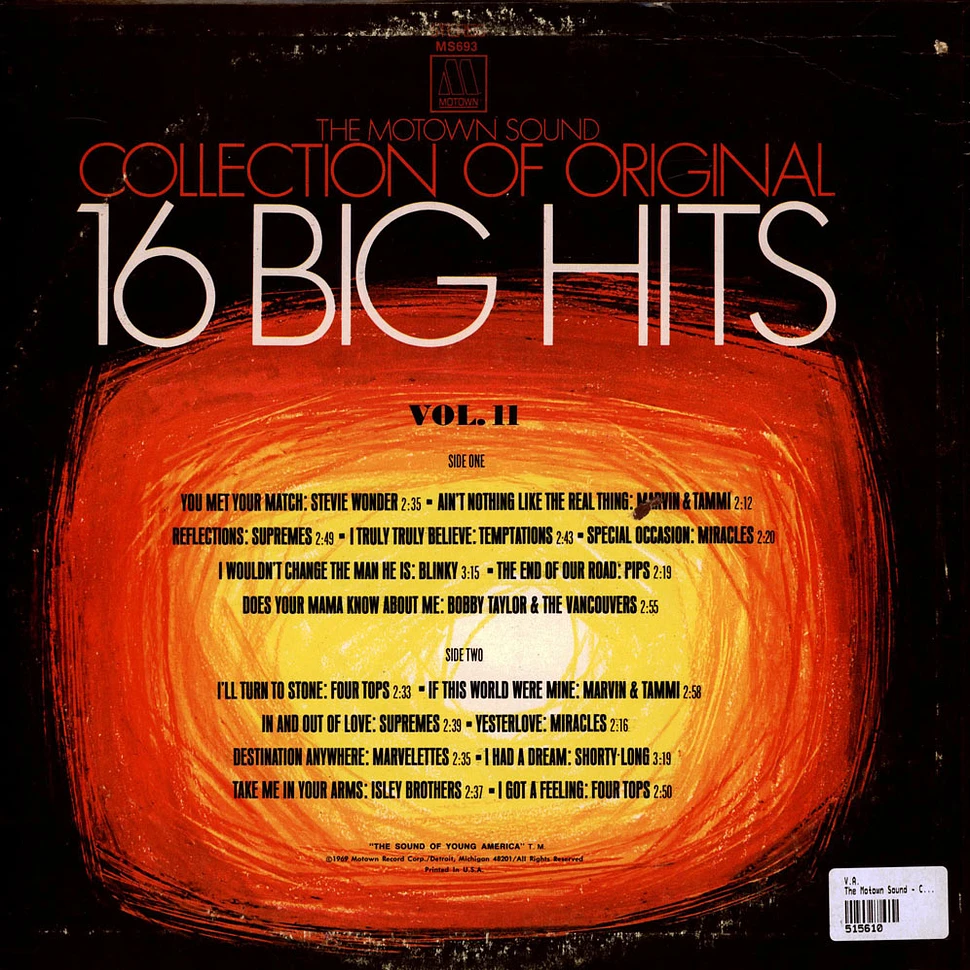 V.A. - The Motown Sound - Collection Of Original 16 Big Hits Vol. II