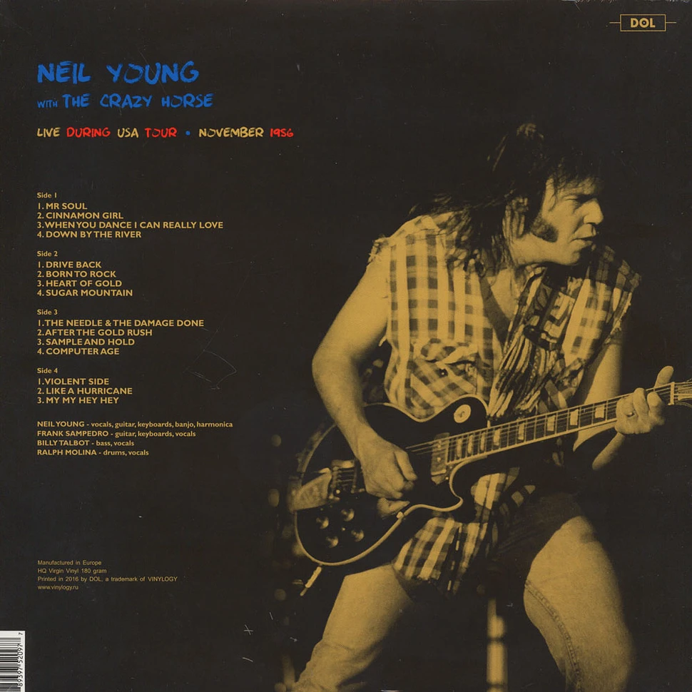 Neil Young & Crazy Horse - Live During USA Tour - November 1986