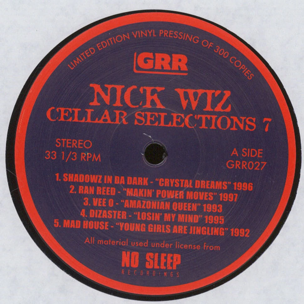 Nick Wiz - Cellar Selections Volume 7: 1992-1998