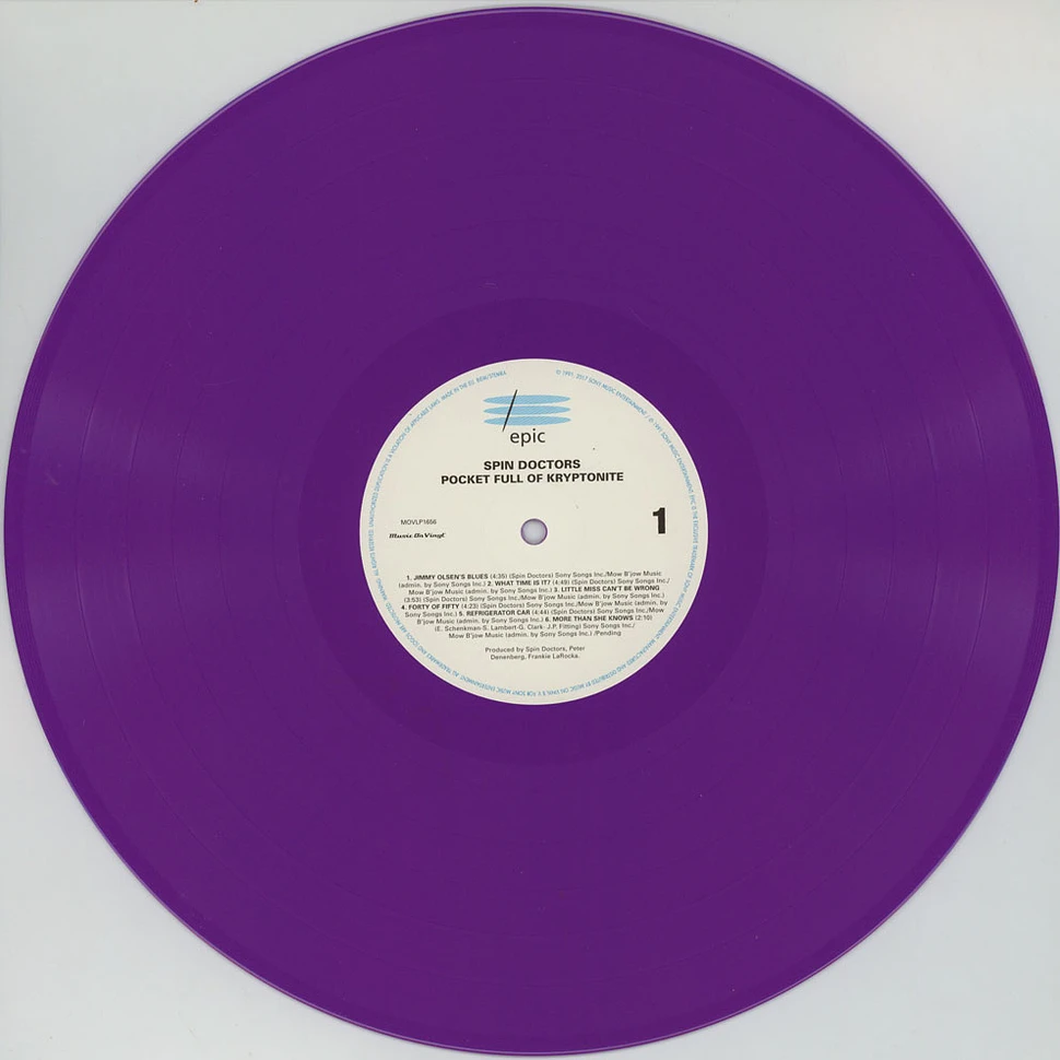 Spin Doctors - Pocket Full Of Kryptonite Purple Vinyl Edition