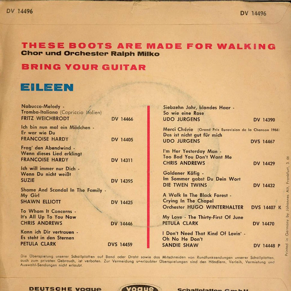 Eileen - These Boots Are Made For Walking