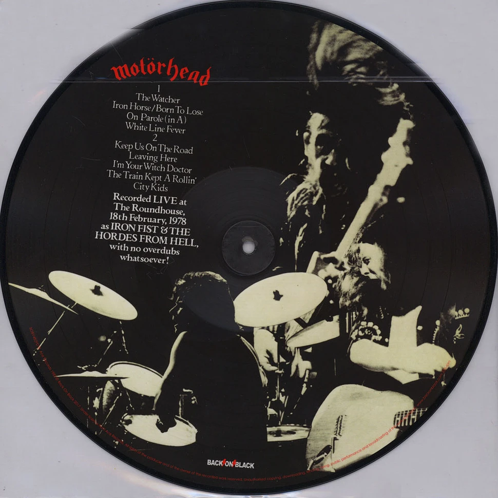 Motörhead - What's Words Worth? Picture Disc Edition