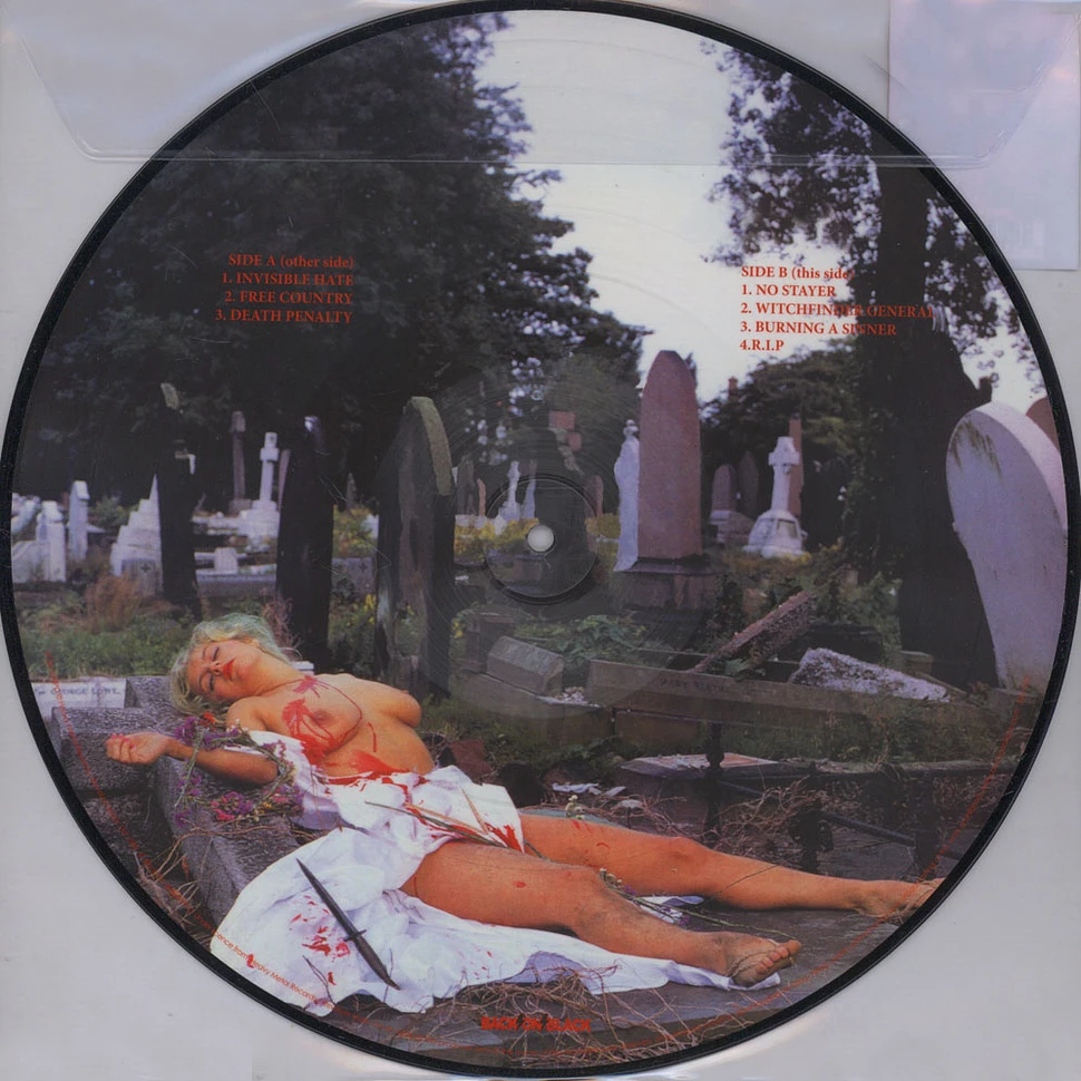 Witchfinder General - Death Penalty Picture Disc Edition