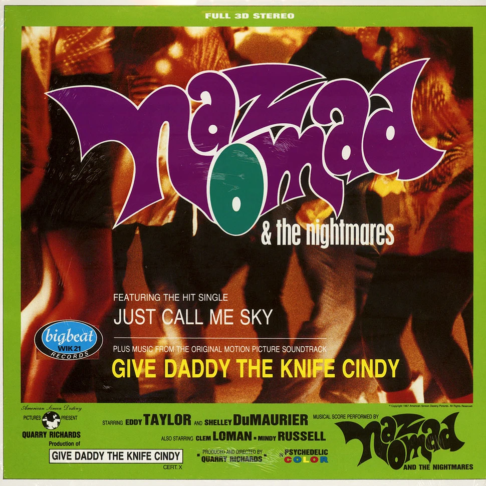 Naz Nomad & The Nightmares - Give Daddy The Knife Cindy