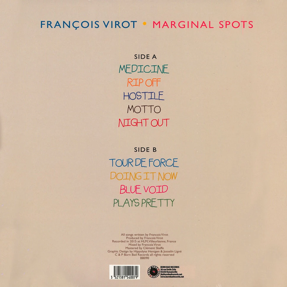 Francois Virot - Marginal Spots