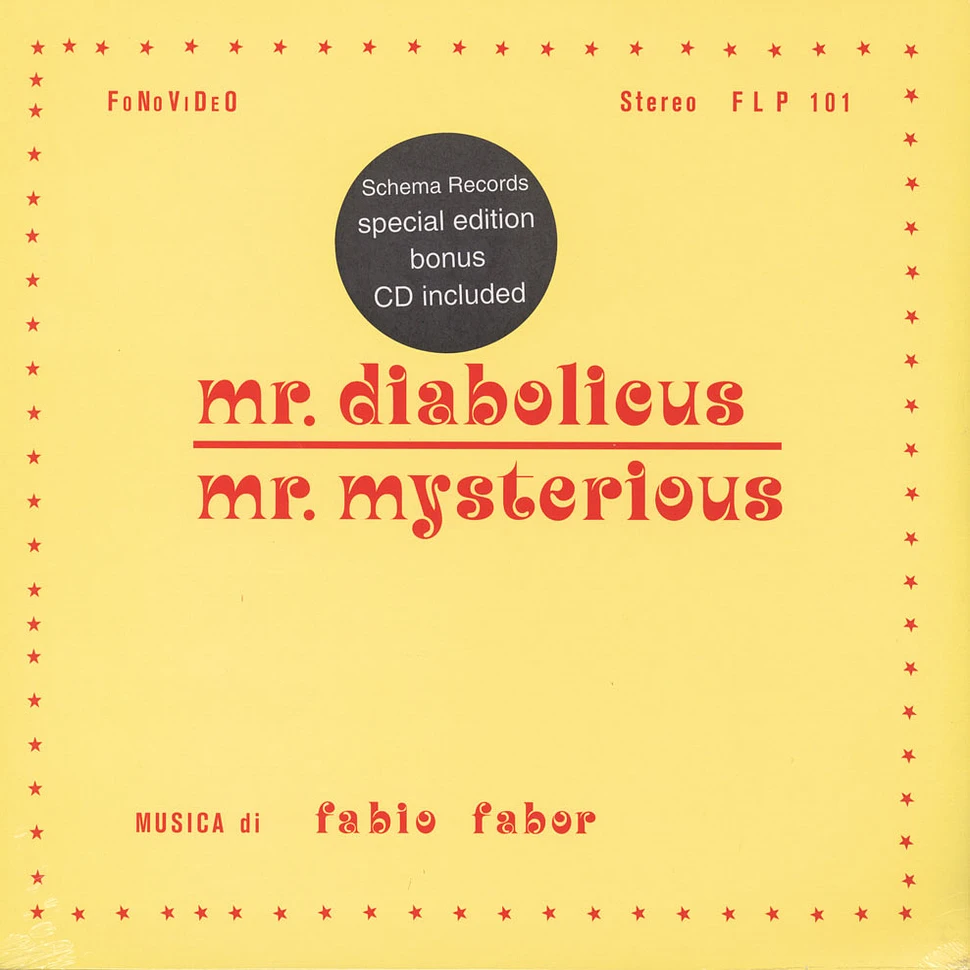 Fabio Fabor - Mr. Diabolicus - Mr. Mysterious
