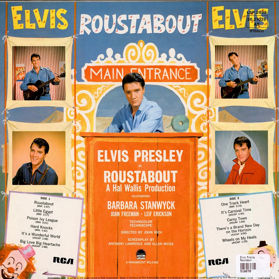 Elvis Presley - Roustabout