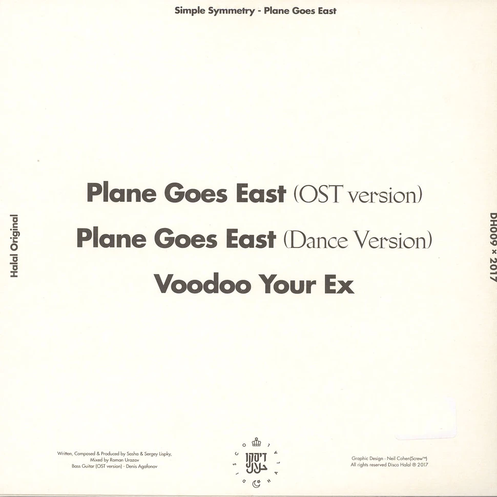 Simple Symmetry - Plane Goes East