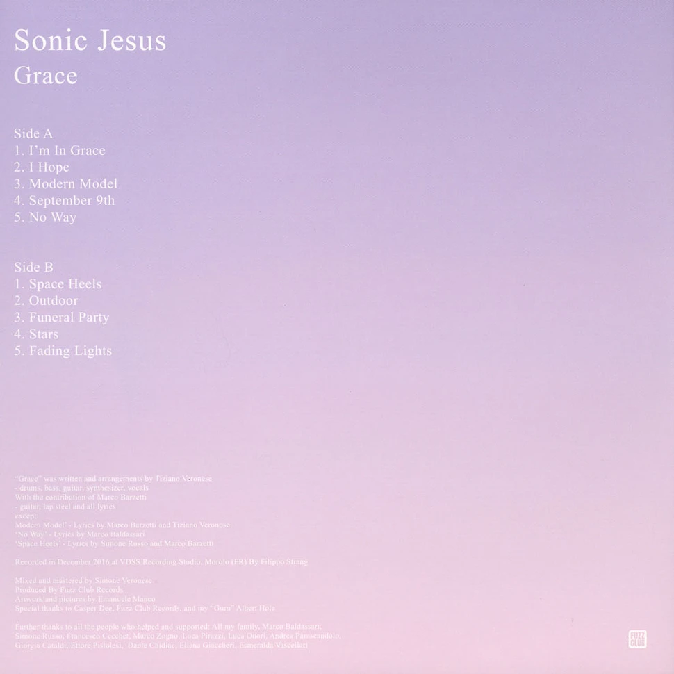 Sonic Jesus - Grace