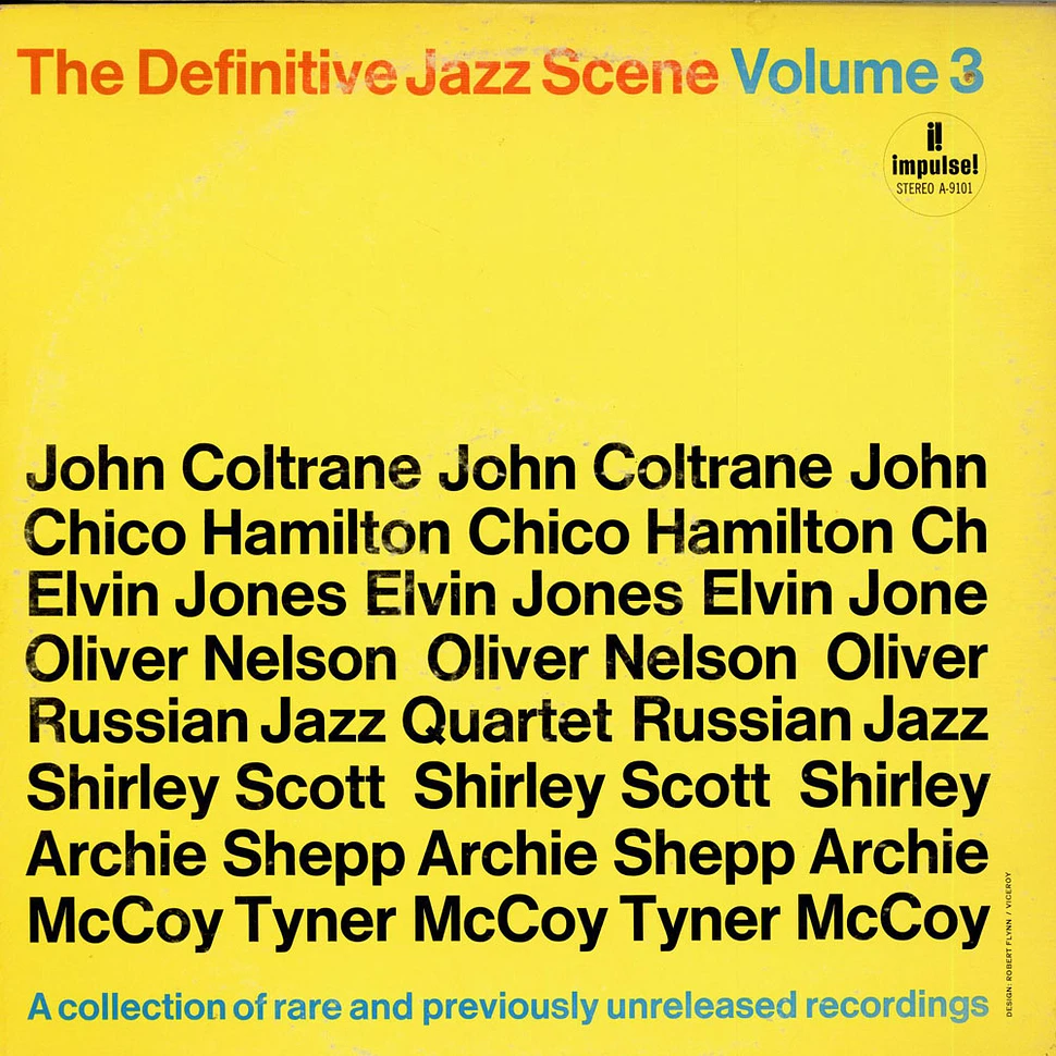 V.A. - The Definitive Jazz Scene Volume 3