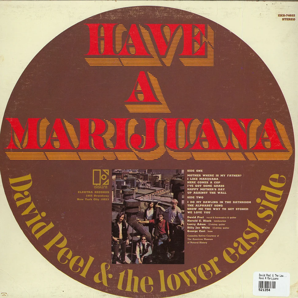 David Peel & The Lower East Side - Have A Marijuana