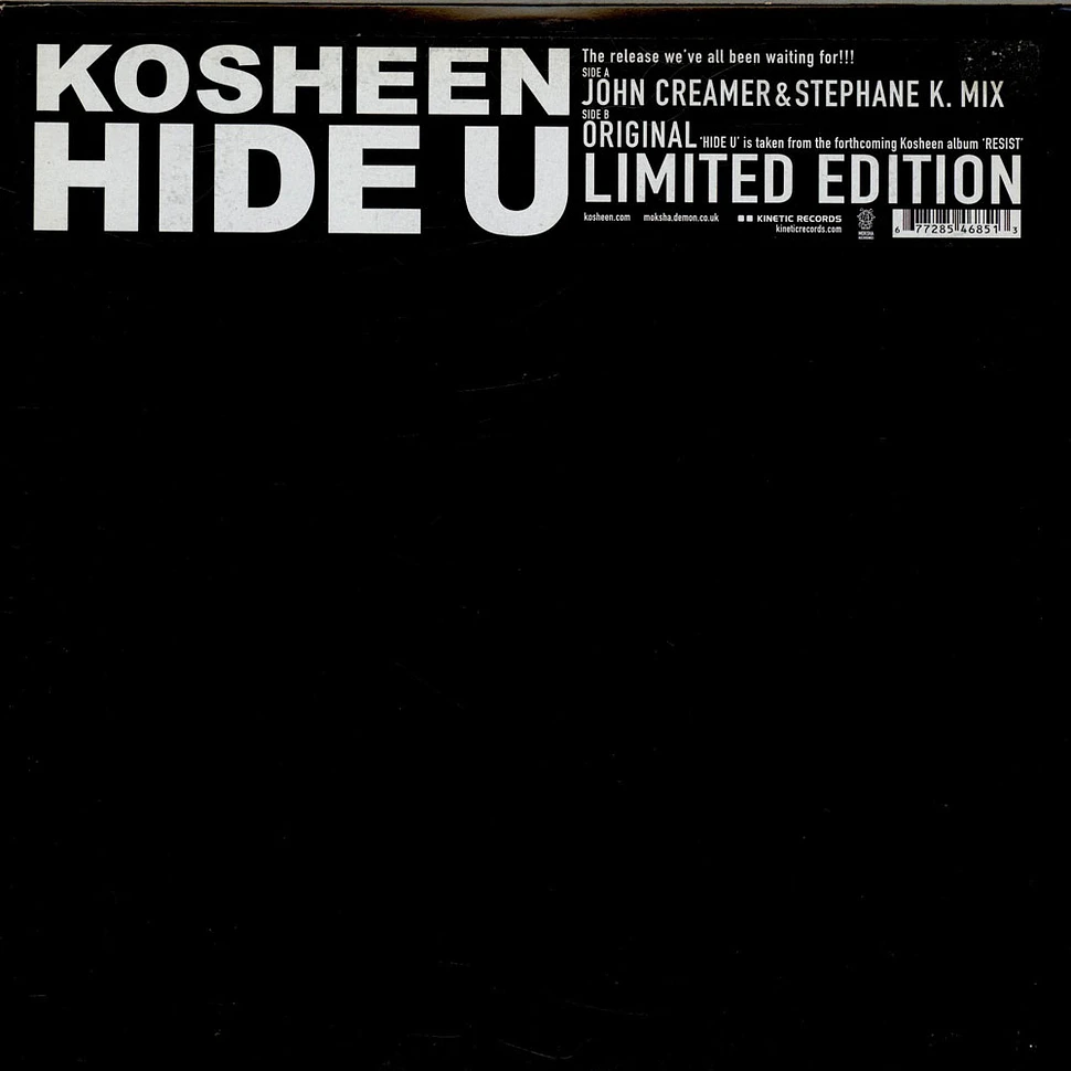 Kosheen - Hide U