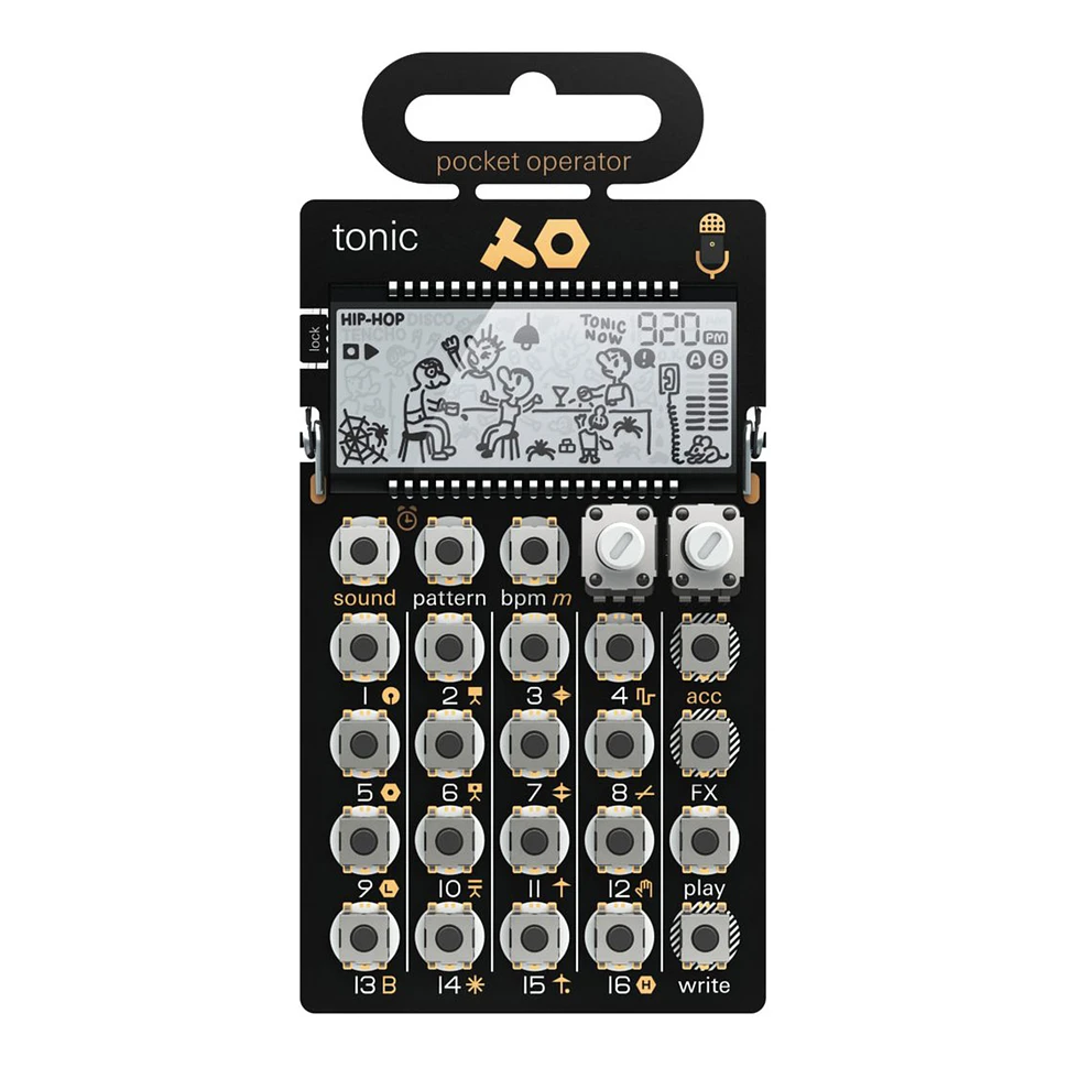 Teenage Engineering x Cheap Monday - Pocket Operator PO-32 Tonic (8-bit Synthesizer und Sequencer)