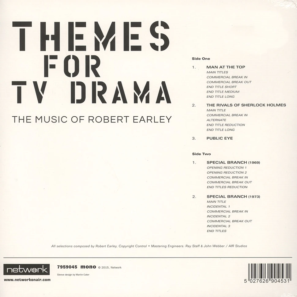 Robert Earley - Themes For TV Drama: The Music Of Robert Earley