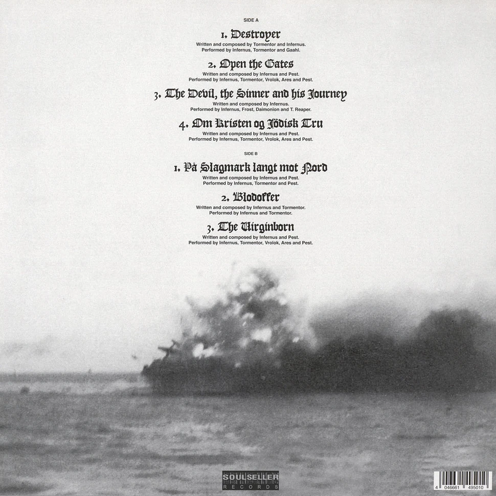 Gorgoroth - Destroyer Black Vinyl Edition